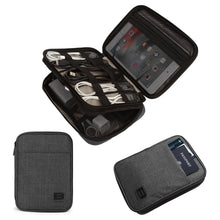 Portable Double Layer iPad & Electronic Accessories Travel Bag - Gear Consumer