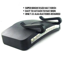 11 LED CAP/HAT CLIP-ON FLASHLIGHT - Gear Consumer