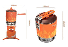 0.8L "Fire Maple" X3 Ultra Light Windproof Personal Flash™ Cooking System - Gear Consumer