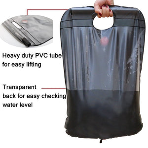 20L/5 GALLON FORDABLE CAMP SHOWER BAG