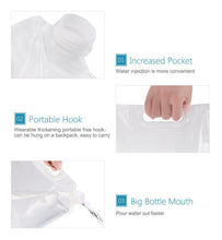 BPA-FREE FOLDING DRINKING WATER STORAGE BAG