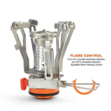 ULTRA MINI METAL FOLDABLE GAS STOVE (9X9X8CM)