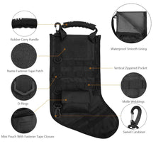 TACTICAL MOLLE CHRISTMAS STOCKING UTILITY BAG