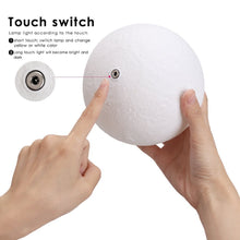 3D LUNAR MOON LED LAMP