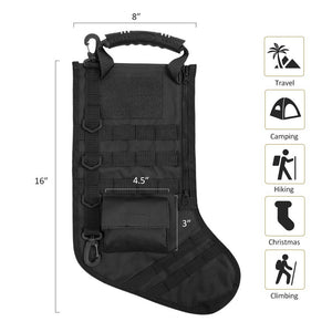 TACTICAL MOLLE CHRISTMAS STOCKING UTILITY BAG