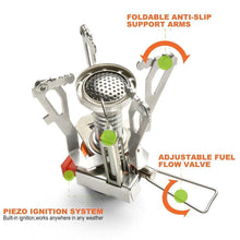 ULTRA MINI METAL FOLDABLE GAS STOVE (9X9X8CM)