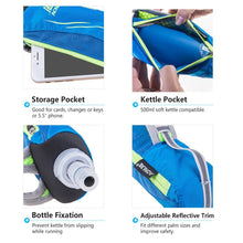 WATERPROOF 500ML HAND-HELD WATER POUCH W/ POCKETS