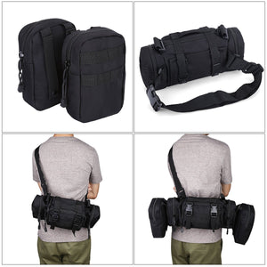 50L MOLLE DETACHABLE TACTICAL BACKPACK