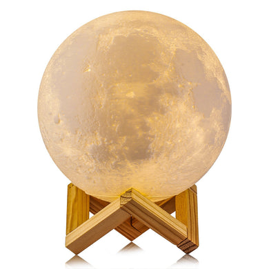 3D LUNAR MOON LED LAMP