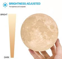 3D LUNAR MOON LED LAMP