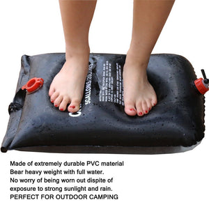 20L/5 GALLON FORDABLE CAMP SHOWER BAG