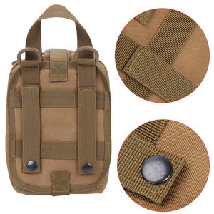 TACTICAL MOLLE FIRST AID UTILITY KIT (No Medical Supplies)