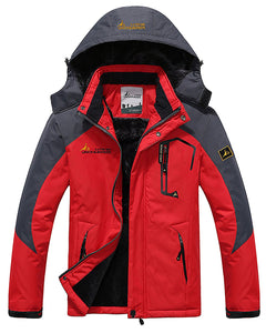 WATERPROOF FLEECE WINDPROOF JACKET (SKI/MOUNTAIN/TREKKING)