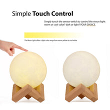 3D LUNAR MOON LED LAMP