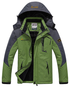 WATERPROOF FLEECE WINDPROOF JACKET (SKI/MOUNTAIN/TREKKING)