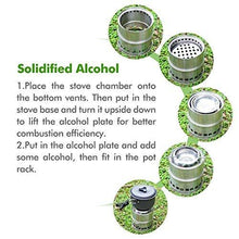 Lightweight Portable Stainless Steel Outdoor Wood/Alcohol Stove - Gear Consumer