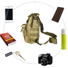 600D MILITARY STYLE SHOULDER SLING BACKPACK