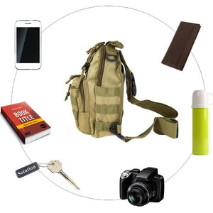 600D MILITARY STYLE SHOULDER SLING BACKPACK