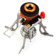 Ultra Mini Metal Foldable Gas Stove (9x9x8cm) - Gear Consumer