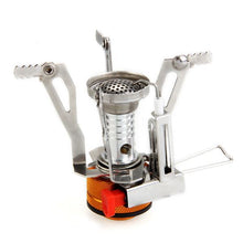 Ultra Mini Metal Foldable Gas Stove (9x9x8cm) - Gear Consumer