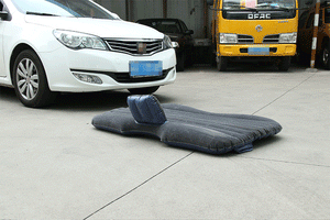 INFLATABLE CAR TRAVEL AIR MATTRESS WITH *FREE* PUMP