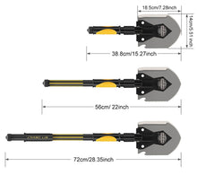 14-IN-1 PORTABLE FOLDING CAMPING STAINLESS STEEL SHOVEL