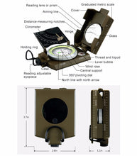 PROFESSIONAL MILITARY CLINOMETER COMPASS