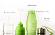 H20 650ML WATER BOTTLE AND FRUIT INFUSER