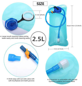 2L TPU Biking/Outdoor Water Hydration Bladder Pack+Backpack - Gear Consumer