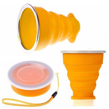 SILICONE COLLAPSIBLE FORDABLE CUP