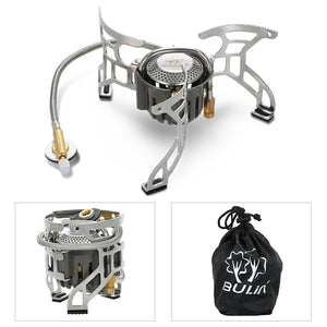 Titanium Alloy Outdoor Windproof Gas Stove - Gear Consumer