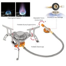 Mini 3000W Camping Fordable Gas Stove - Gear Consumer