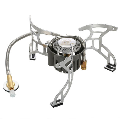 Titanium Alloy Outdoor Windproof Gas Stove - Gear Consumer