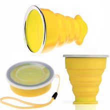 SILICONE COLLAPSIBLE FORDABLE CUP