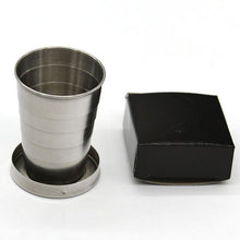 S/M/L STAINLESS STEEL COLLAPSIBLE FOLDING CUP