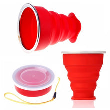 SILICONE COLLAPSIBLE FORDABLE CUP