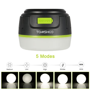 2-IN-1 3000MAH LED MAGNETIC CAMPING LANTERN/LIGHT (RECHARGEABLE)