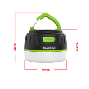 2-IN-1 3000MAH LED MAGNETIC CAMPING LANTERN/LIGHT (RECHARGEABLE)