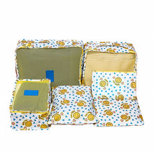 6 PC TRAVEL LUGGAGE STORAGE CUBES
