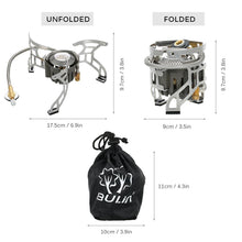 Titanium Alloy Outdoor Windproof Gas Stove - Gear Consumer
