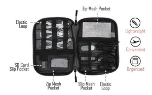 Water Resistant Digital & Electronic Organizer Bag - Gear Consumer