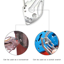SS CARABINER KEY ORGANIZER MULTI-TOOL - Gear Consumer