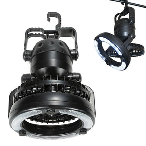 2-IN-1 SUPER 18 LED FLASHLIGHT W/ CEILING FAN & HANGING HOOK - Gear Consumer