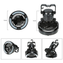 2-IN-1 SUPER 18 LED FLASHLIGHT W/ CEILING FAN & HANGING HOOK - Gear Consumer