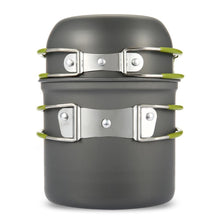 Lightweight Hiking/Backpacking/Camping Pot & Pan Cookware (2 PC/SET) - Gear Consumer