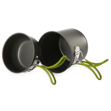 Lightweight Hiking/Backpacking/Camping Pot & Pan Cookware (2 PC/SET) - Gear Consumer