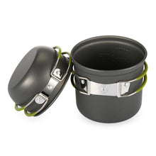 Lightweight Hiking/Backpacking/Camping Pot & Pan Cookware (2 PC/SET) - Gear Consumer