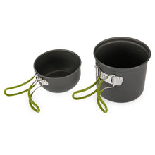 Lightweight Hiking/Backpacking/Camping Pot & Pan Cookware (2 PC/SET) - Gear Consumer