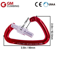 GM 5 x 24KN Rock Climbing Carabiner - Gear Consumer