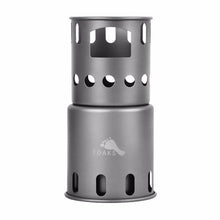 TITANIUM Backpacking Wood Burning Stove (Small) - Gear Consumer